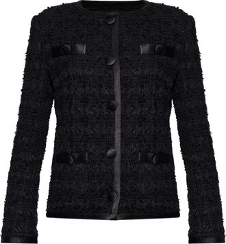 Dolce & Gabbana buttonned-trim jacket - Black