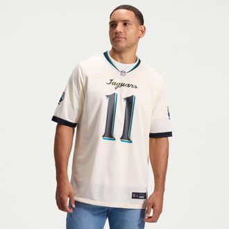 Nike Parker Washington Jacksonville Jaguars Rivalries Collection Nike Mens NFL Game Jersey in Brown | 67NM0JFM9NF-E1X