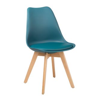 Sklum Sklum - Silla De Comedor En Polipropileno Y Madera De Haya Nordic