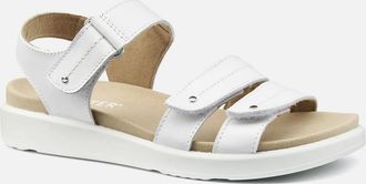 Hotter Womens Venice Womens Wide Sandals - White - Size: 4.5