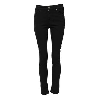 Dolce & Gabbana Dames, Jeans, Zwart, Maat: XS Denim