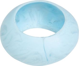 Dinosaur Designs Boulder Bangle - Light Blue - One Size