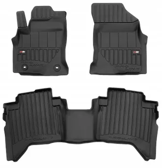 OEM Tappetini In Gomma E Tappetini Per Porte Toyota Hilux 8 Dal 2015 - 3d Truth