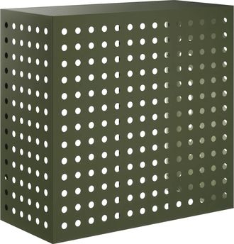 vidaXL Funda Para Aire Acondicionado Verde Oliva 110 X 50 X 105 Cm Vidaxl