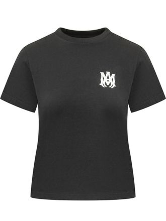 Amiri Black Logo Crew Neck T-Shirt