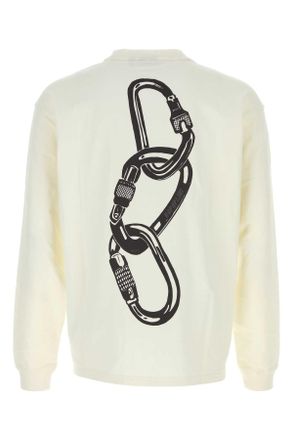 Napapijri Mens White Cotton T-Shirt Exterior
