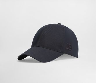 DOLCE & GABBANA ブラックキャップ Baseball cap with logo embroidery in Black for Boys