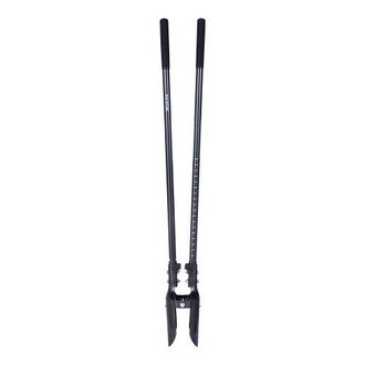 OEM Excavadora De Agujeros Manual Para Postes Resistente Con Mango De Acero Al Carbono De 145 Mm, Marcas De Escala Y Hoja De Metal, Herramienta Para Excav