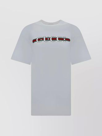 Gucci anchor monochrome crew neck t-shirt