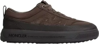 Moncler Schoenen, Heren, Bruin, 44 EU, Leer, Altive Lage Sneakers