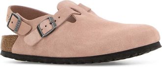 Birkenstock Unisex Tokyo Slingback Pink Suede Flats