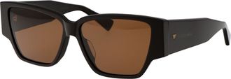 Bottega Veneta Womens Sunglasses Bv1285s Brown Acetate Brown-Brown-Brown Brown/brown/brown
