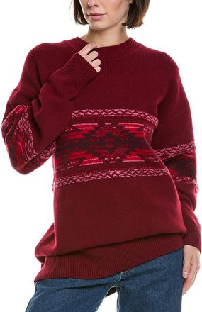 Isabel Marant Isabel Marant Etoile Fairisle Wool-Blend Sweaterdress