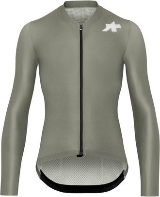 Assos Mille GT L/S Jersey S11 Evo Velotrikot f&uuml;r Herren | oliv/grau