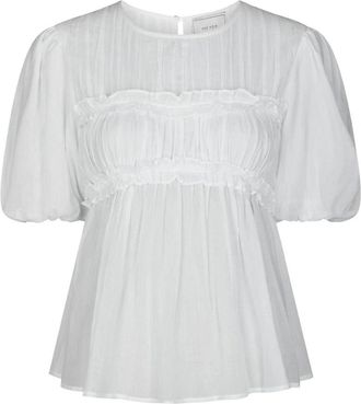 Neo Noir Blouses - Dames - Blouses - Wit - M - Overhemden