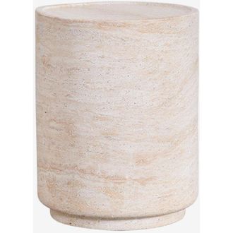 Sklum Mesa Auxiliar Redonda &Oslash;35 Cm De Cemento Darwys Sklum