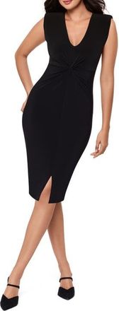 Miraclesuit Jodi Twist Front Body-Con Dress in Black at Nordstrom, Size X-Large