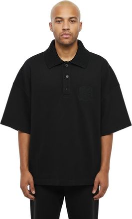 Dsquared2 Black Shirt Collar Polo