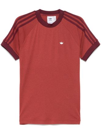 adidas Cali T-shirt - men - Wool/Recycled Polyester/Cotton - L - Red