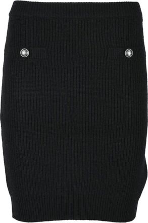 Guess Rokken, Dames, Zwart, XS, Wol, Mini in maglia