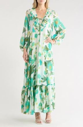 Diane Von F&uuml;rstenberg Kylie Dress in Marlene Batik Mid Ivory at Nordstrom Rack, Size Xx-Small