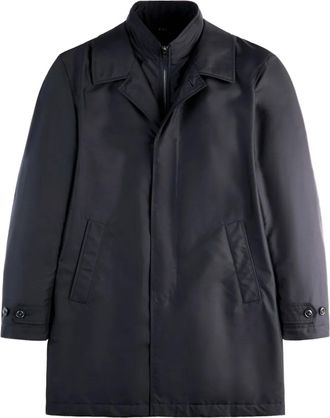 Fay Cappotto con zip - Nero