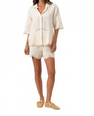 Sundays Cobra Shirt In Whisper White