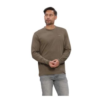 G-Star True Regular R T LS - Heren - Tops - Groen - Maat: S Katoen