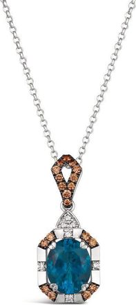 Le Vian Ladies Semi-Precious Pendant Necklace set in 14K Vanilla Gold LABF 40