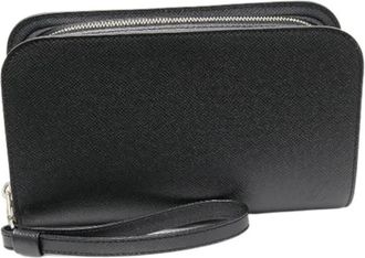 Louis Vuitton Pre-owned Clutches, male, Black, Size: ONE SIZE Pre-owned Leather clutches