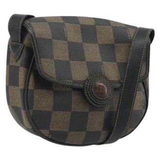 Fendi Pre-owned Vintage Crossbody Bag - Dames - Pre-owned - Bruin - Maat: ONE Size Leer