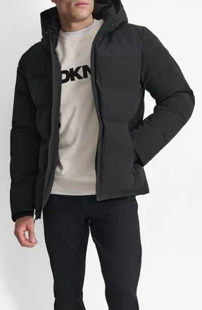 DKNY Puffer Jacket in Black at Nordstrom Rack, Size Xx-Large