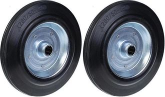 OEM Neum&aacute;tico - No Especificado - 280mm - Lote De 2 - Capacidad De Carga 440kg - Caucho Negro