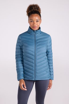 Mountain Warehouse Dames/Dames Extreme II Featherweight donsjack (Teal)