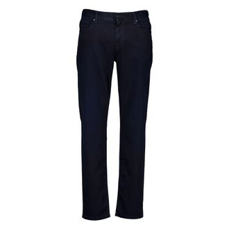Alberto Slim-fit Trousers, male, Blue, W30 L32, Pipe Jeans