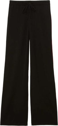 Ines De La Fressange John trousers - Dames - Wijde Broeken - Zwart - XS - Wol - Broeken