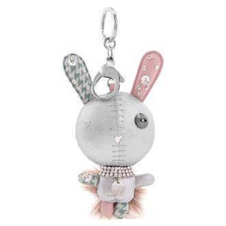 Swarovski Gray Rabbit Mathilde Bag Charm
