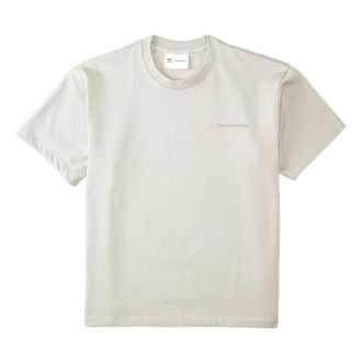 adidas x Pharrell Humanrace Small Logo T-Shirt Beige HG1803