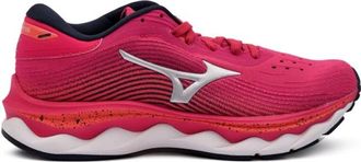 Mizuno Running Schoenen Wave Sky 5 - Dames - Sneakers - Rood - 37 EU - Schoenen