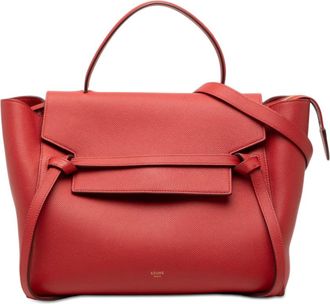 Celine Pre-owned Celine Mini Leather Belt Bag Satchel Ladies SQM1DLSNJ95WJBA8