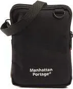 Manhattan Portage Twin Cities Bag in Black at Nordstrom, Size Small