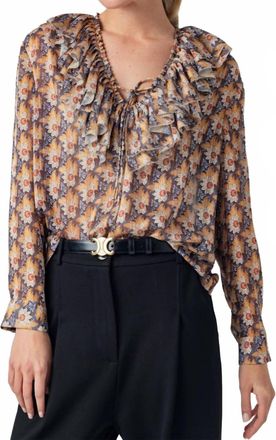 Sundays Rumi Top In Harvest Floral