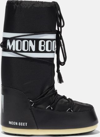 Moon Boot Womens Moon Boot Icon PR Snow Boots Black Insulated VER1438