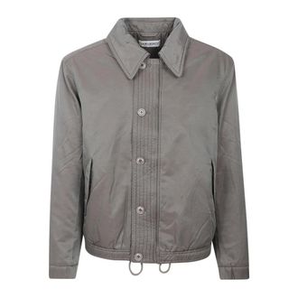 Our Legacy Bomber Jackets, male, Gray, Size: XL Auto Jacket