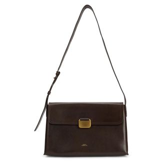 A.P.C. A.p.c. - Simone Schoudertas - Dames - Tassen - Bruin - Maat: ONE Size Zijde