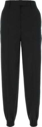 Prada Zwarte Wol Joggers