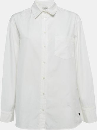 Max Mara White Cotton Long Sleeve Shirt