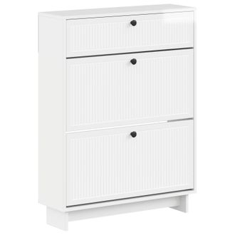 vidaXL Armario Zapatero Ede 78 X 24 X 103 Cm Madera De Ingenier&iacute;a Vidaxl