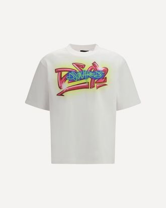 Dsquared2 Graphic print T-shirt Male XL