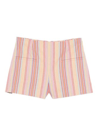 Faithfull The Brand striped pocket shorts - Neutrals